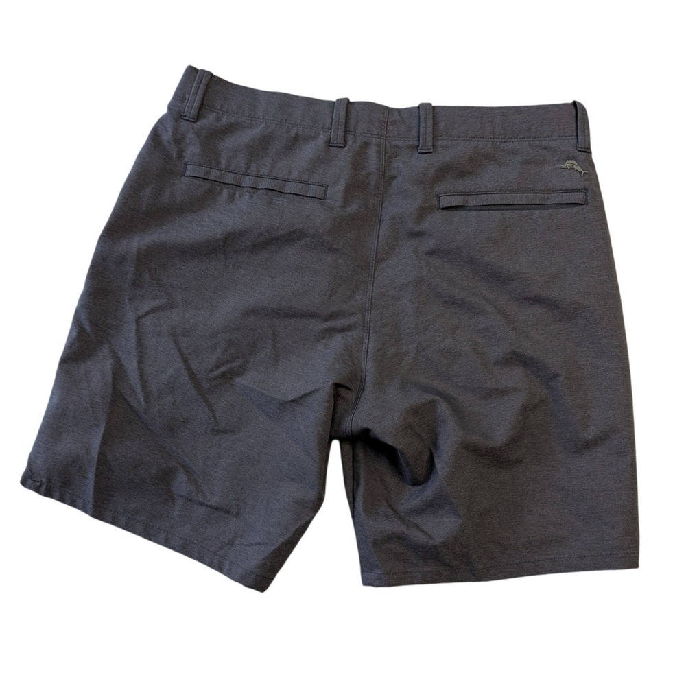 Tommy Bahama Boracay Coast Shorts Mens 33 Gray Golf Bermuda Performance - Picture 2 of 7
